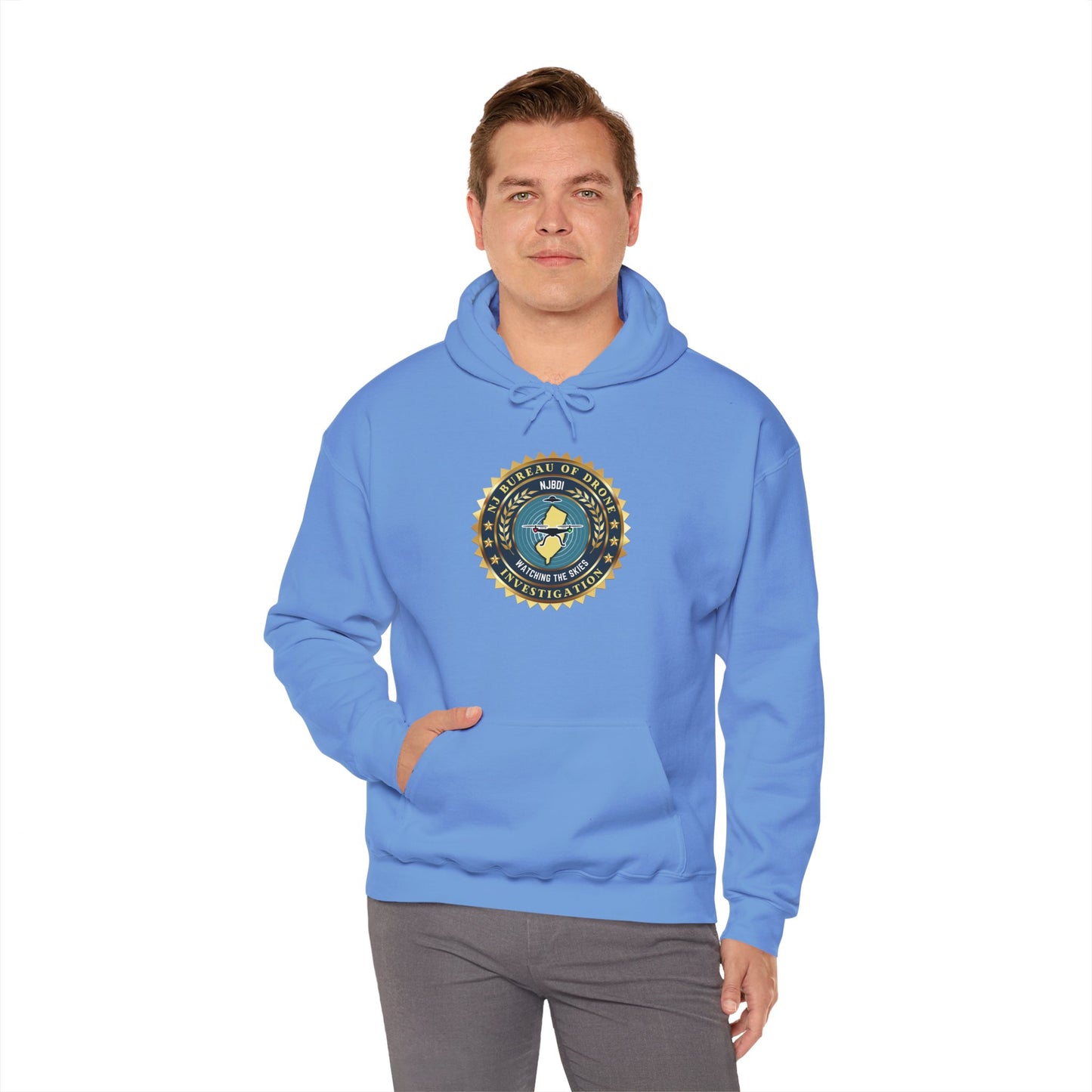 NJBDI Unisex Heavy Blend Hooded Sweatshirt