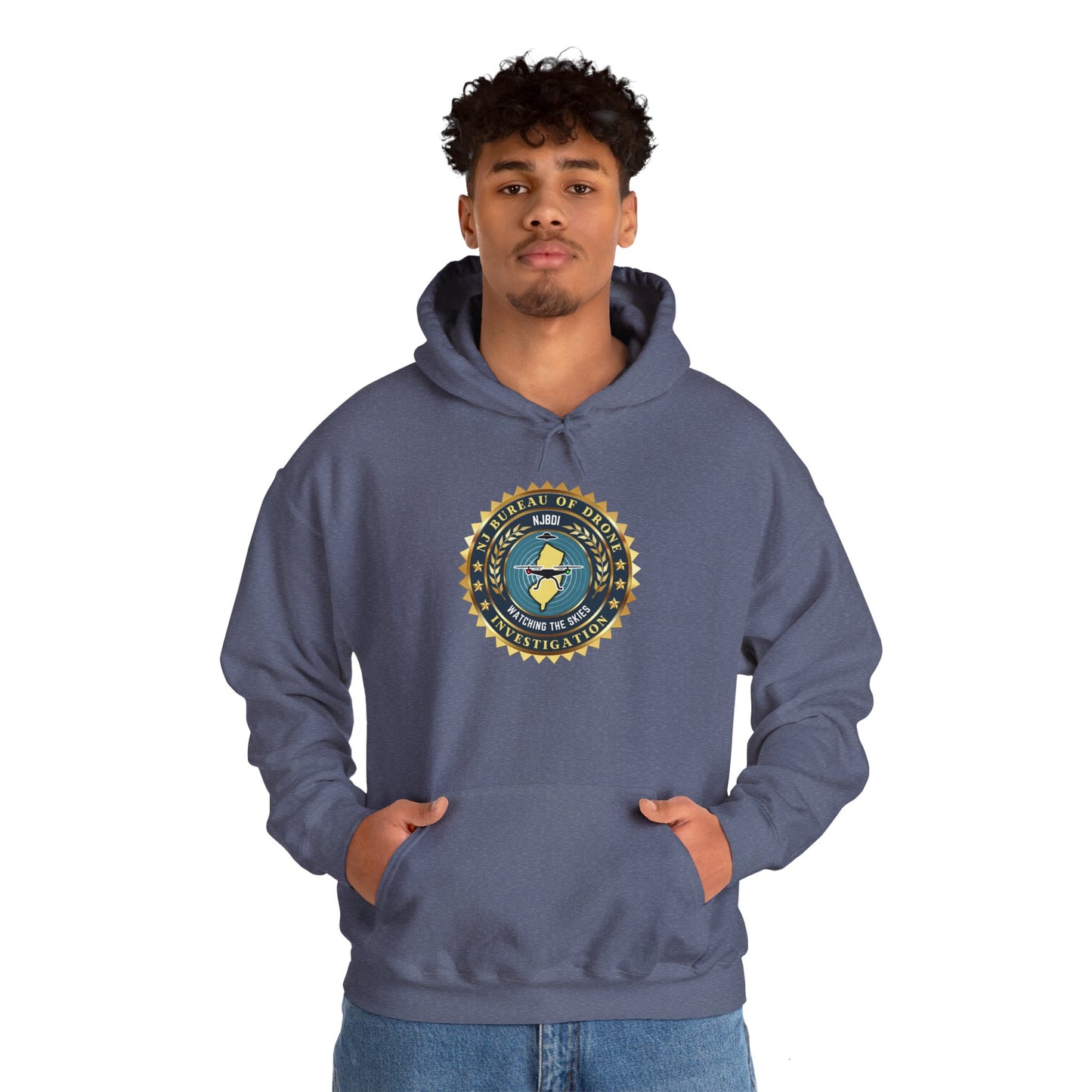 NJBDI Unisex Heavy Blend Hooded Sweatshirt